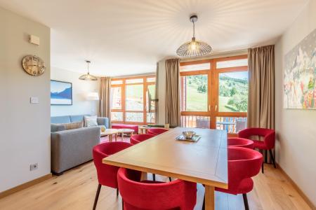 Skiverleih 4-Zimmer-Appartment für 7 Personen (912) - Résidence les Monarques - Les Arcs - Wohnzimmer