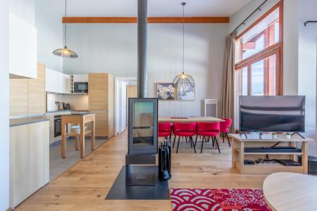 Skiverleih 5-Zimmer-Appartment für 8 Personen (1002) - Résidence les Monarques - Les Arcs - Wohnzimmer