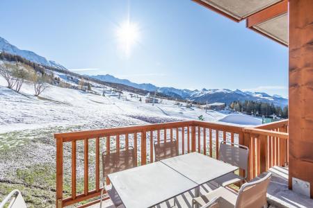 Ski verhuur Appartement 4 kamers 6 personen (717) - Résidence les Monarques - Les Arcs - Terras