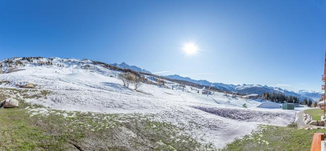 Ski verhuur Appartement 4 kamers 6 personen (717) - Résidence les Monarques - Les Arcs - Terras