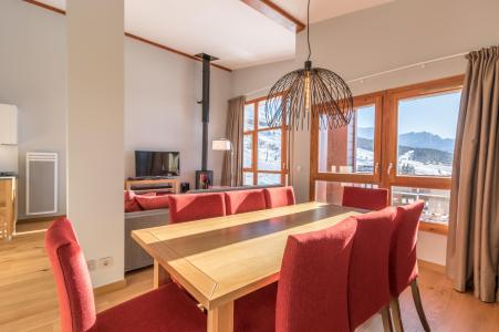 Location au ski Appartement 5 pièces 8 personnes (703) - Résidence les Monarques - Les Arcs - Table