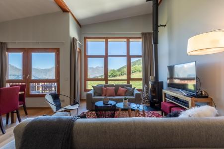 Location au ski Appartement 5 pièces 8 personnes (704) - Résidence les Monarques - Les Arcs - Séjour