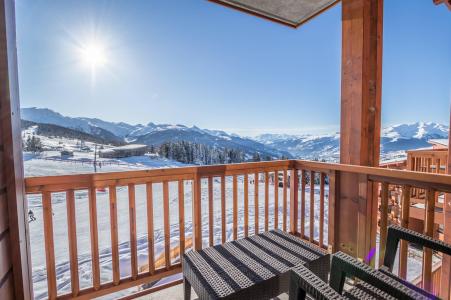 Ski verhuur Résidence les Monarques - Les Arcs - Balkon