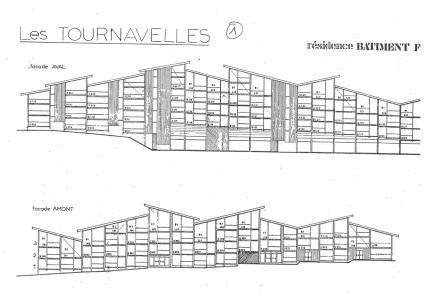Wynajem na narty Résidence les Tournavelles - Les Arcs - Plan