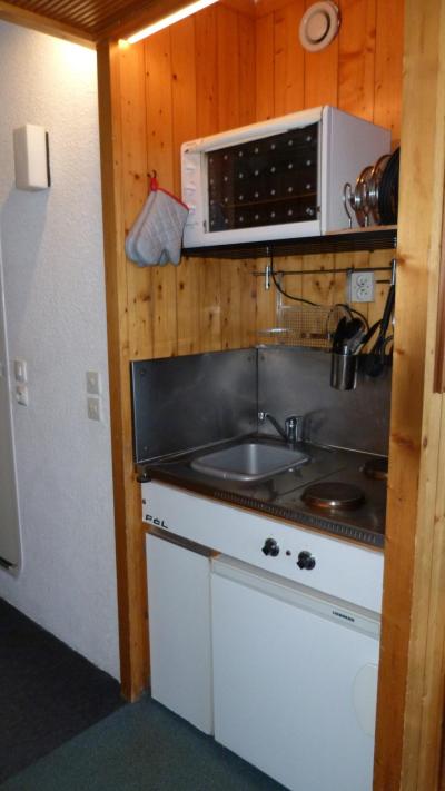 Location au ski Studio 3 personnes (217) - Résidence les Tournavelles - Les Arcs - Kitchenette