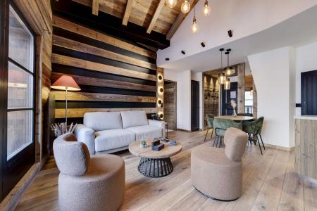 Rent in ski resort 3 room apartment 6 people (813) - Résidence Manoir Savoie - Les Arcs - Living room