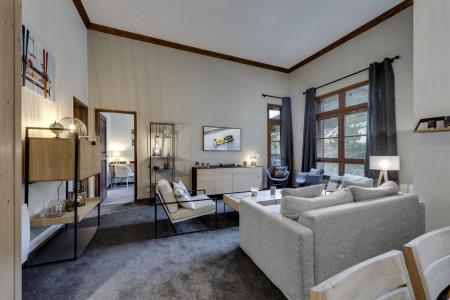 Rent in ski resort 4 room apartment 10 people (320) - Résidence Manoir Savoie - Les Arcs - Living room