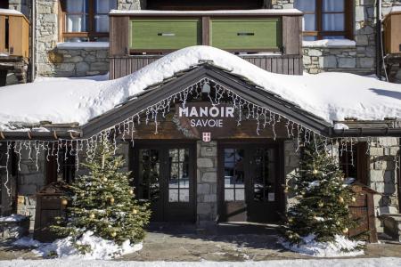 Skiverleih Résidence Manoir Savoie - Les Arcs - Draußen im Winter