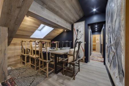 Ski verhuur Appartement 4 kamers 7 personen (708) - Résidence Manoir Savoie - Les Arcs - Woonkamer