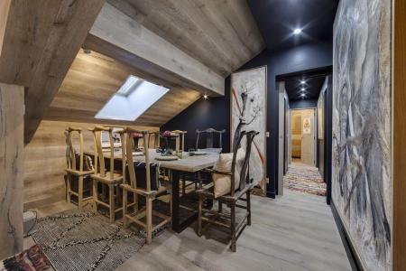 Ski verhuur Appartement 4 kamers 8 personen (708) - Résidence Manoir Savoie - Les Arcs - Woonkamer