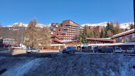 Location au ski Studio coin montagne 4 personnes (518) - Résidence Miravidi - Les Arcs - Extérieur hiver