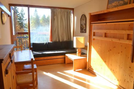 Rent in ski resort Studio sleeping corner 4 people (509) - Résidence Miravidi - Les Arcs - Living room
