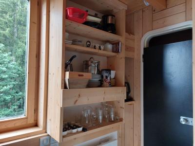 Rent in ski resort Studio 2 people (933) - Résidence Nova - Les Arcs - Kitchen