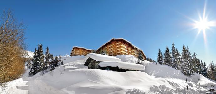Location au ski Résidence P&V Premium les Alpages de Chantel - Les Arcs - Extérieur hiver