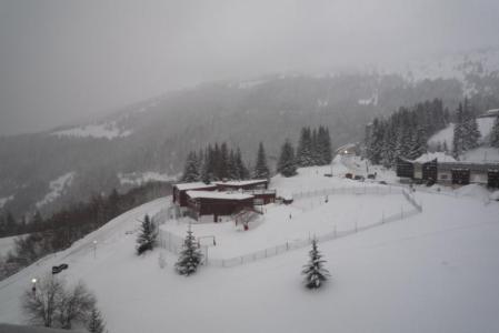 Location au ski Studio coin montagne 5 personnes (1017) - Résidence Pierra Menta - Les Arcs - Extérieur hiver