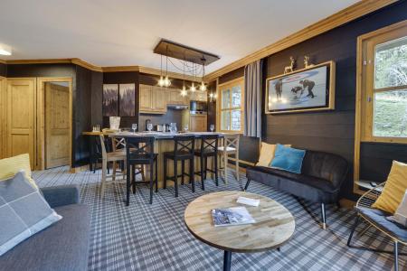 Аренда на лыжном курорте Апартаменты 3 комнат 6 чел. (151) - Résidence Refuge du Montagnard - Les Arcs - Салон
