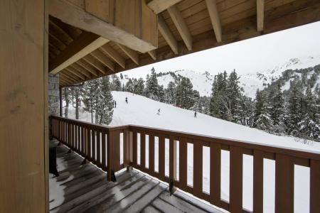 Rent in ski resort 4 room apartment 6 people (551) - Résidence Refuge du Montagnard - Les Arcs - Terrace