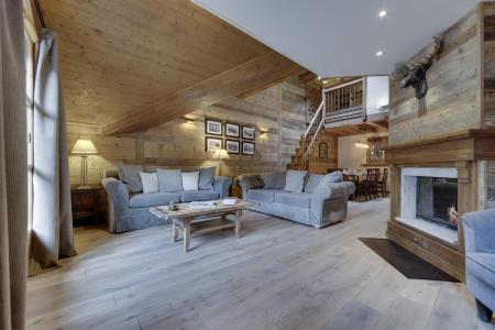 Rent in ski resort 5 room apartment 10 people (759) - Résidence Refuge du Montagnard - Les Arcs - Living room