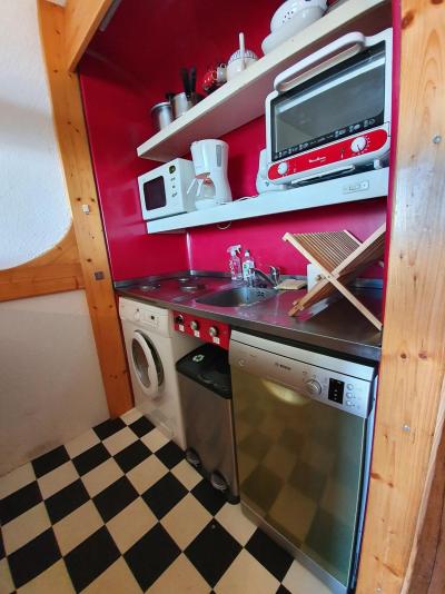 Location au ski Studio cabine 4 personnes (1207) - Résidence Varet 3 - Les Arcs - Kitchenette