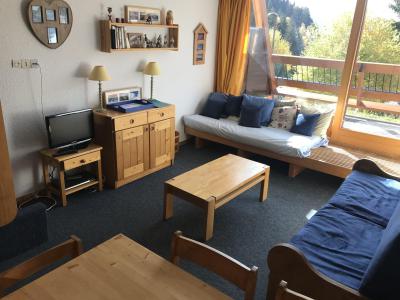 Wynajem na narty Apartament 2 pokojowy z alkową 7 osób (4152R) - Résidence Versant Sud - Les Arcs - Pokój gościnny