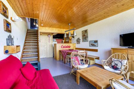 Ski verhuur Appartement 2 kamers bergnis 7 personen (4155R) - Résidence Versant Sud - Les Arcs - Woonkamer