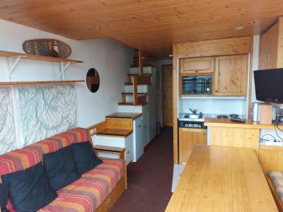 Ski verhuur Appartement 3 kamers 5 personen (400) - Résidence Vogel - Les Arcs - Woonkamer