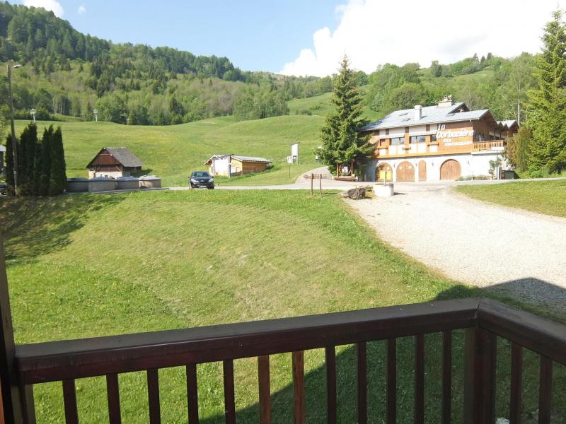 Ski verhuur Appartement 1 kamers 4 personen (5) - Le Bochate - Les Bottières - Balkon