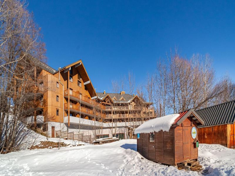 Ski verhuur Appartement 2 kamers 6 personen (1) - Les Terrasses des Bottières - Les Bottières - Buiten winter