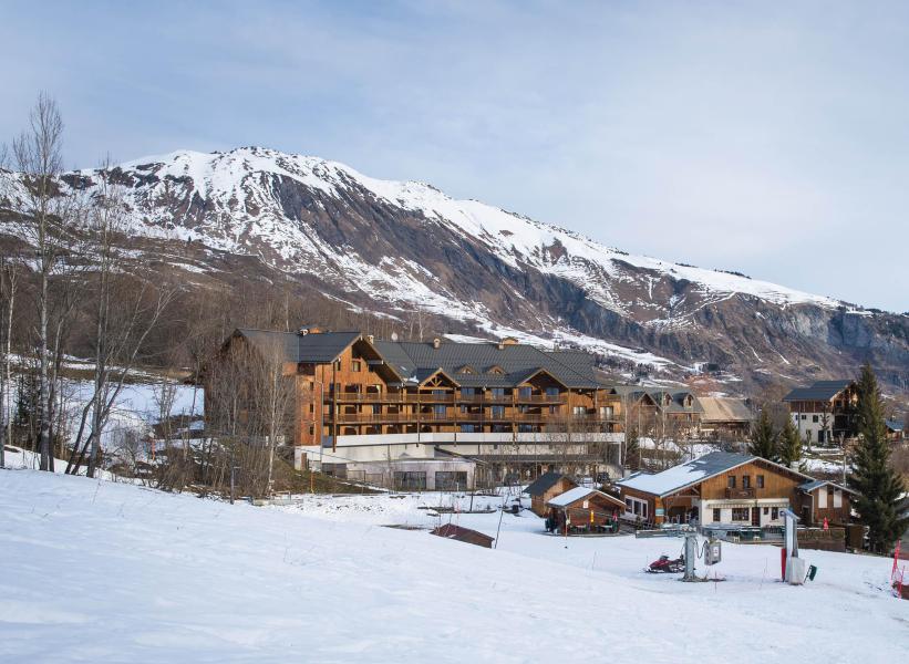 Ski verhuur Résidence les Terrasses des Bottières - Les Bottières - Buiten winter