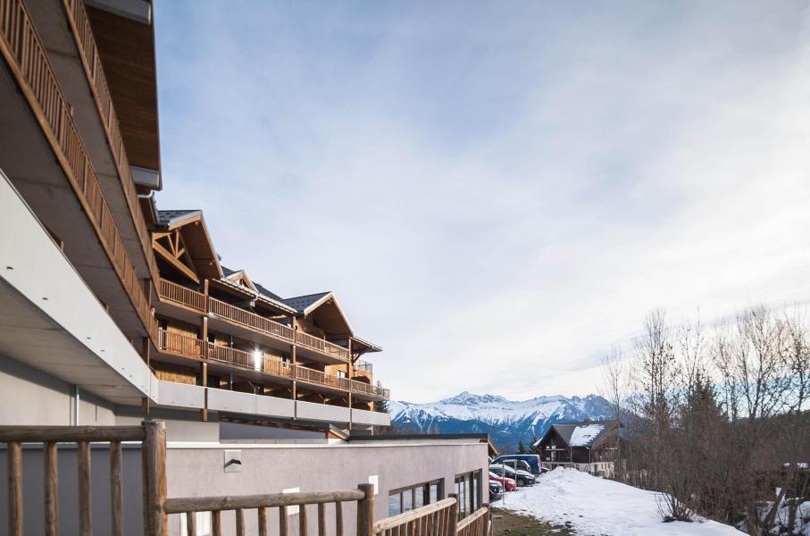 Ski verhuur Résidence les Terrasses des Bottières - Les Bottières - Buiten winter