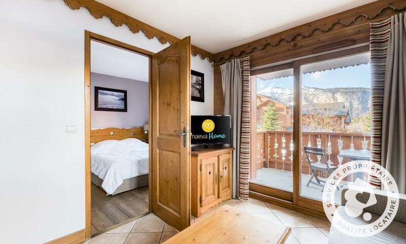 Ski verhuur Appartement 3 kamers 6 personen (Sélection -1) - Résidence les Fermes du Soleil - Maeva Home - Les Carroz - Buiten winter