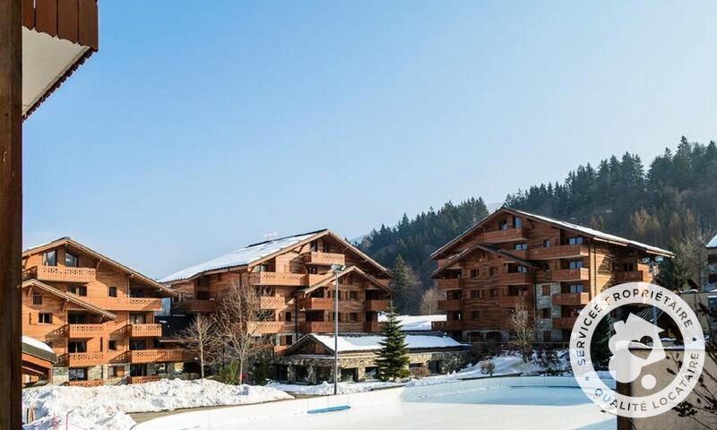 Ski verhuur Appartement 3 kamers 6 personen (Sélection 45m²-1) - Résidence les Fermes du Soleil - Maeva Home - Les Carroz - Buiten winter