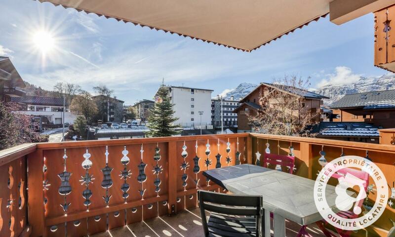 Аренда на лыжном курорте Апартаменты 3 комнат 6 чел. (Sélection ) - Résidence les Fermes du Soleil - Maeva Home - Les Carroz - зимой под открытым небом