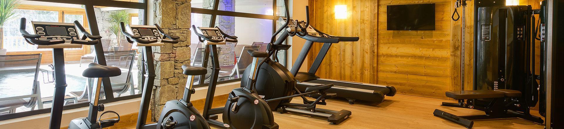 Rent in ski resort Résidence Boutique Léana - Les Carroz - Fitness room