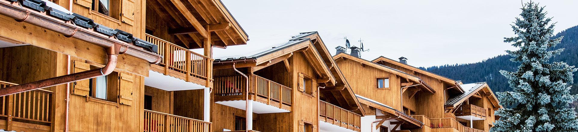 Rent in ski resort Résidence Léana - Les Carroz - Winter outside