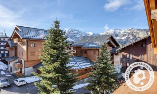 Location au ski Appartement 4 pièces 8 personnes (Sélection -3) - Résidence les Fermes du Soleil - Maeva Home - Les Carroz - Extérieur hiver