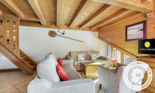 Ski verhuur Appartement 4 kamers 8 personen (Sélection -3) - Résidence les Fermes du Soleil - Maeva Home - Les Carroz - Buiten winter