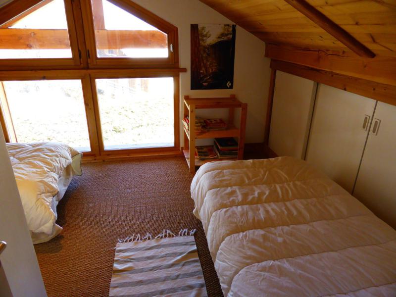 Ski verhuur Chalet duplex 5 kamers 8 personen - Chalet Champelet - Les Contamines-Montjoie - Kamer