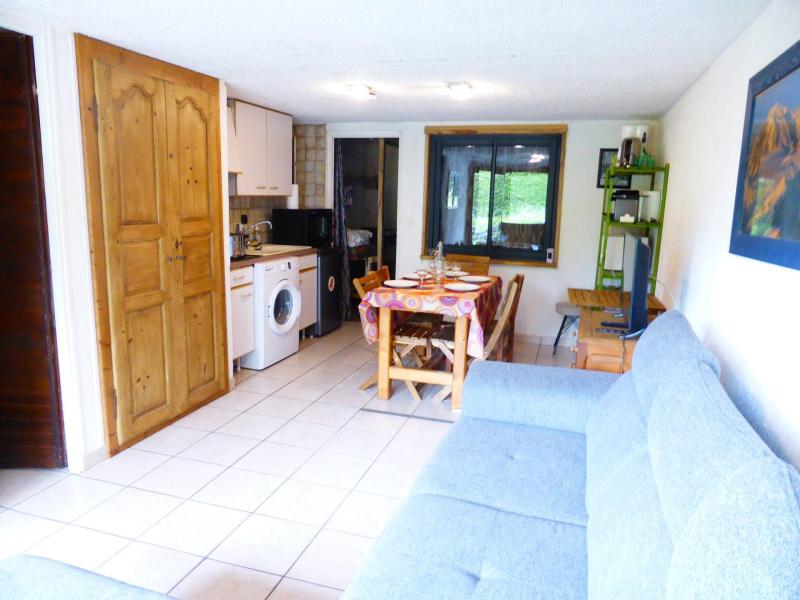 Rent in ski resort 2 room apartment 5 people (CT847) - L'AIR DU TEMPS - Les Contamines-Montjoie - Living room