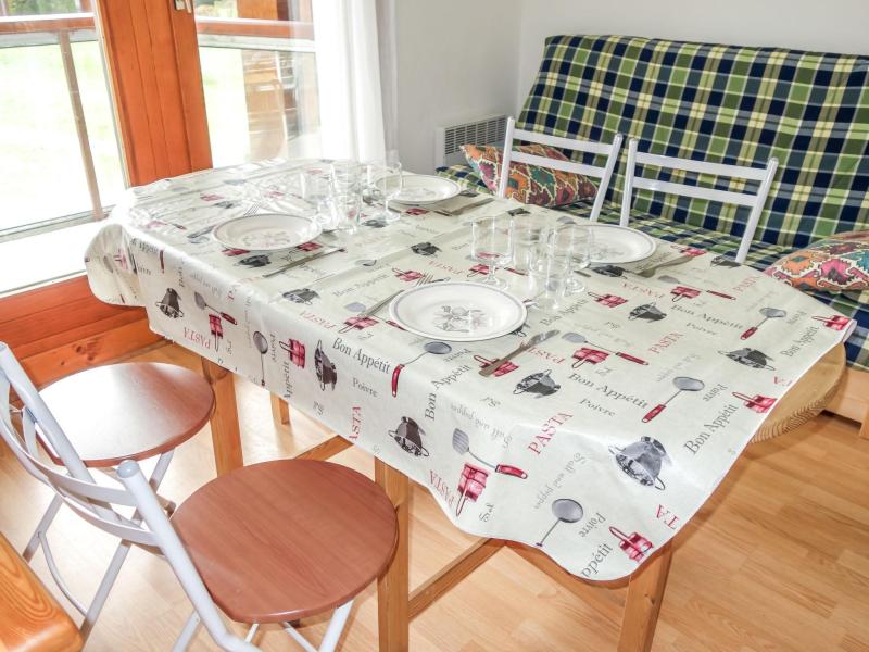 Skiverleih 1-Zimmer-Appartment für 4 Personen (7) - L'Enclave I et J - Les Contamines-Montjoie - Wohnzimmer