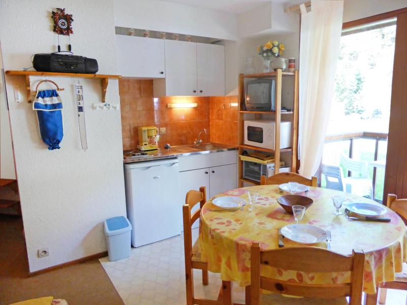 Skiverleih 1-Zimmer-Appartment für 4 Personen (1) - La Borgia A, B, C - Les Contamines-Montjoie - Kochnische