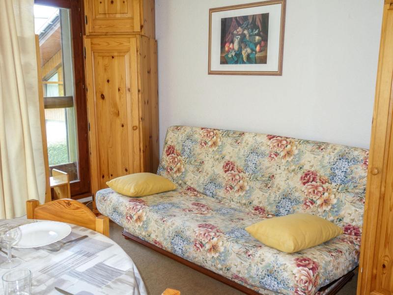 Ski verhuur Appartement 1 kamers 4 personen (1) - La Borgia A, B, C - Les Contamines-Montjoie - Woonkamer