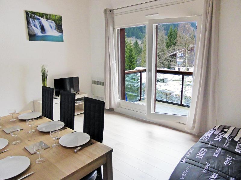 Ski verhuur Appartement 3 kamers 6 personen (10) - La Borgia A, B, C - Les Contamines-Montjoie - Woonkamer