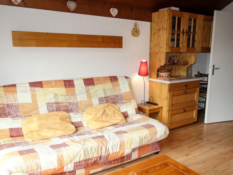 Skiverleih 2-Zimmer-Appartment für 6 Personen (3) - Le Brûlaz - Les Contamines-Montjoie - Wohnzimmer