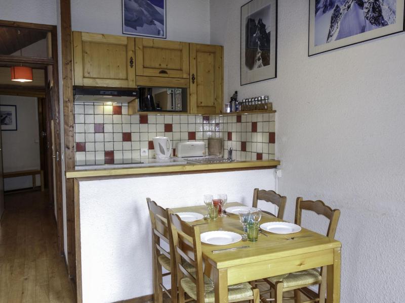 Ski verhuur Appartement 2 kamers 6 personen (3) - Le Brûlaz - Les Contamines-Montjoie - Woonkamer