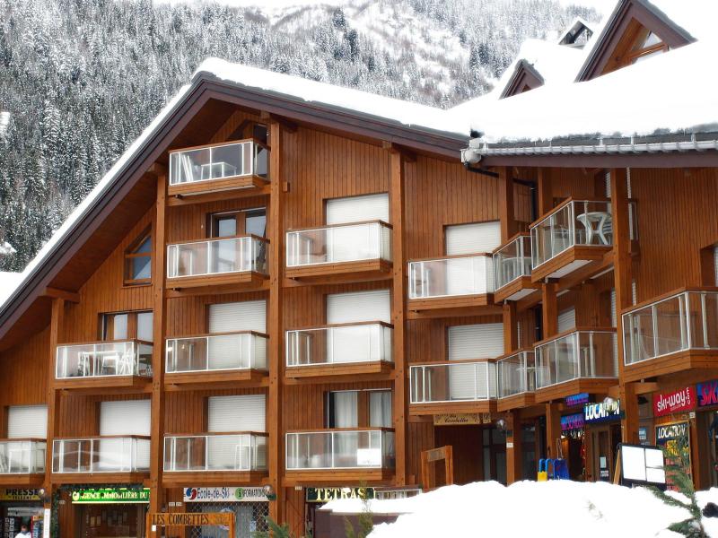 Location au ski Appartement 2 pièces 4 personnes (19) - Les Combettes D et E - Les Contamines-Montjoie - Extérieur hiver