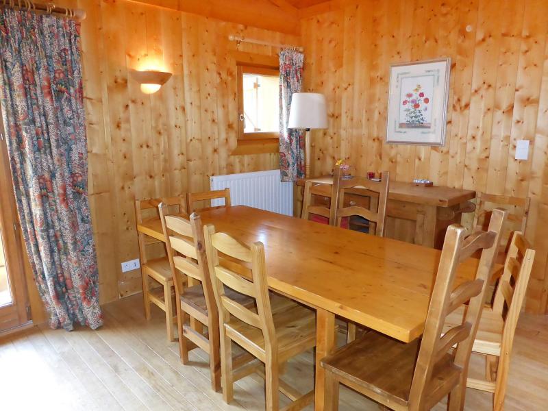 Rent in ski resort 6 room apartment 10 people (1) - Les Moranches - Les Contamines-Montjoie - Table