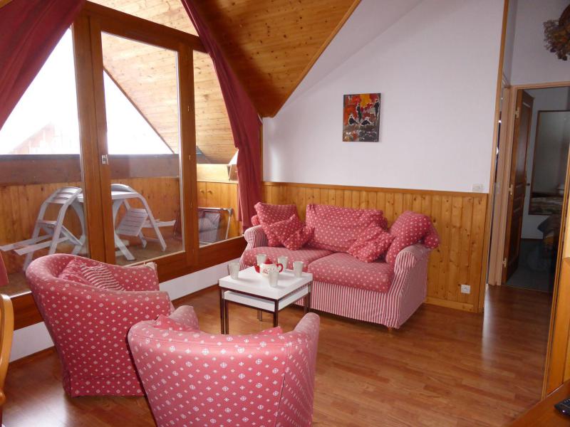 Аренда на лыжном курорте Апартаменты 3 комнат 5 чел. (CT834) - Résidence l'Enclave - Les Contamines-Montjoie - Салон