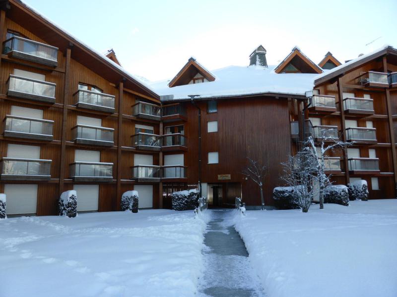 Аренда на лыжном курорте Résidence l'Enclave - Les Contamines-Montjoie - зимой под открытым небом