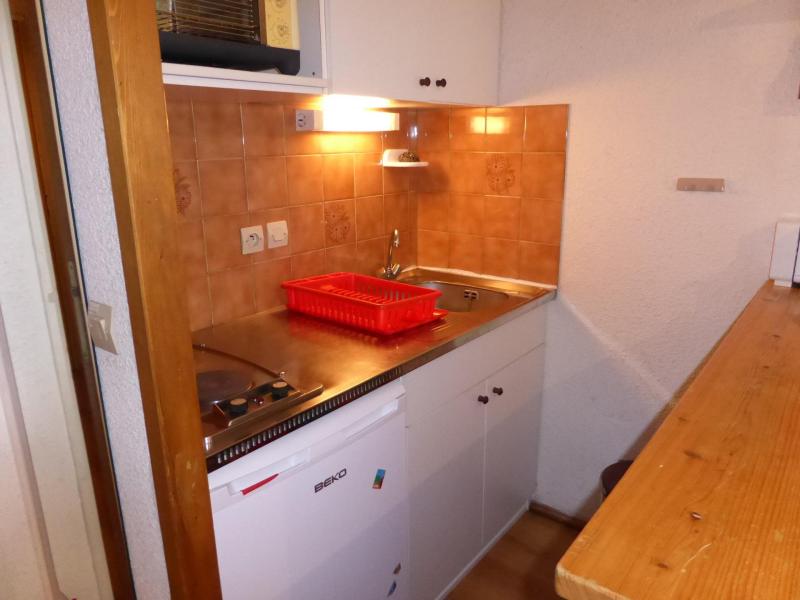 Location au ski Studio cabine 4 personnes (B66) - Résidence la Borgia - Les Contamines-Montjoie - Kitchenette